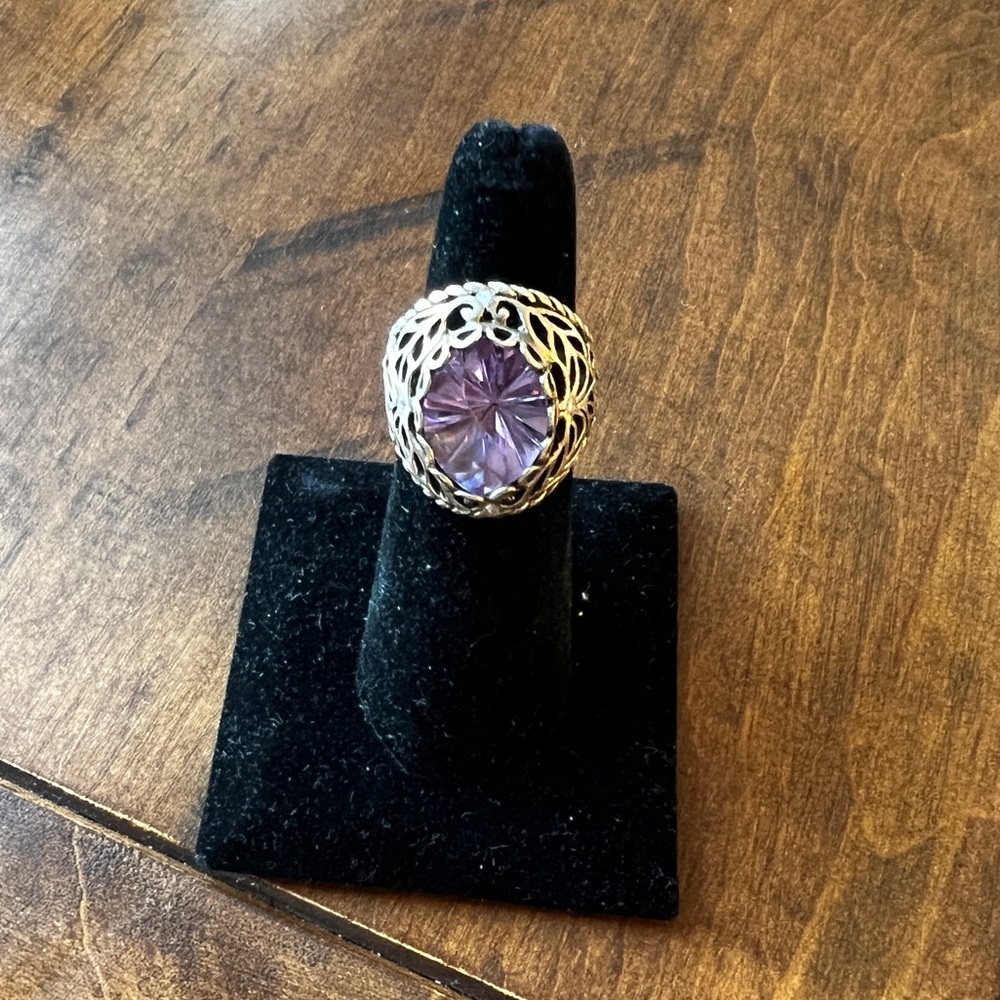 Unique Amethyst Ring - image 2